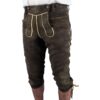 Andechs Brown Kniebund Lederhose