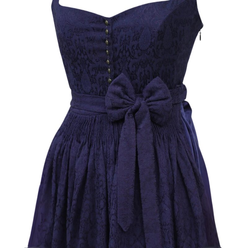 Dirndl Midi Luxury Velvet Blue