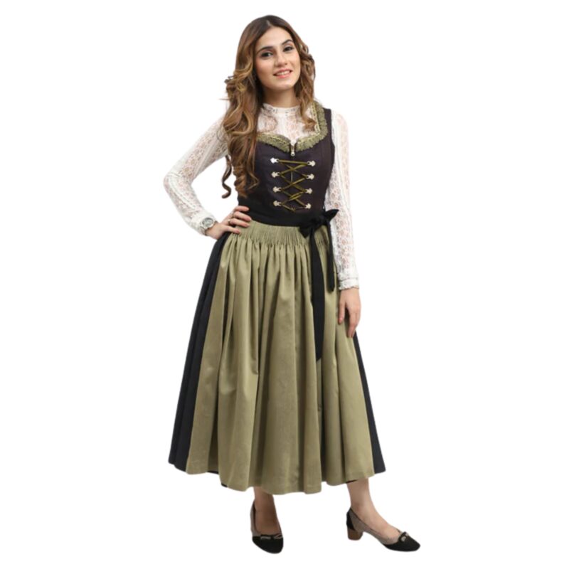Women's Dirndl Dress Smoky