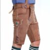 Lion Motif Bavarian Lederhosen Men