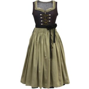Women's Dirndl Dress Smoky