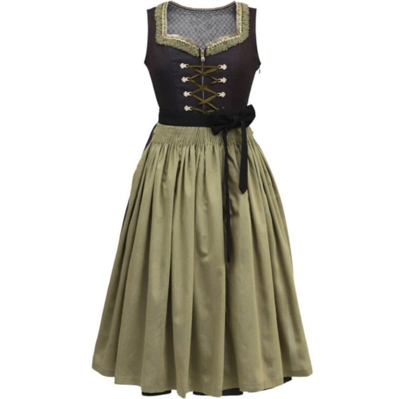 Women's Dirndl Dress Smoky