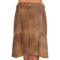 Bernstein A-Line lederhosen Skirt