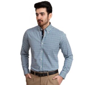 Green Gatsby Check Shirt