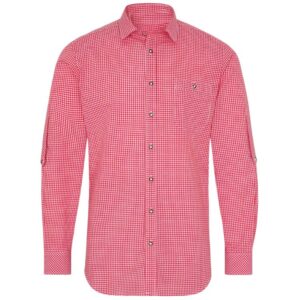 Munich Red Gingham Oktoberfest Shirt