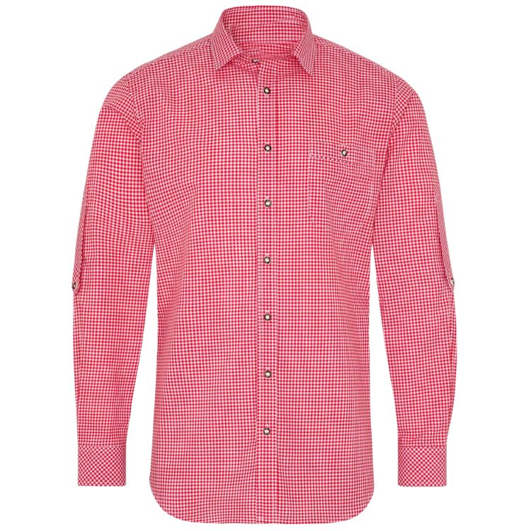 Munich Red Gingham Oktoberfest Shirt