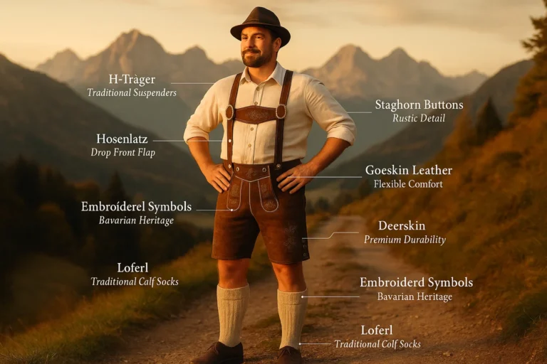 Wearing Lederhosen