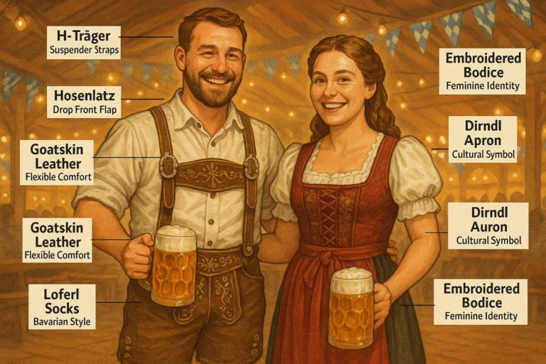 Dirndl and Lederhosen